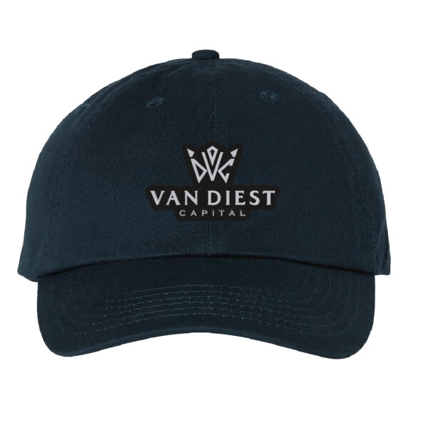Classic Dad Hat With Liquid 3D Logo Thumbnail